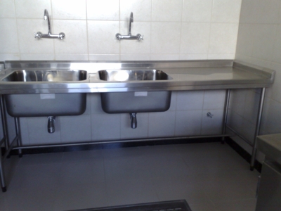 Mesa de aço inox